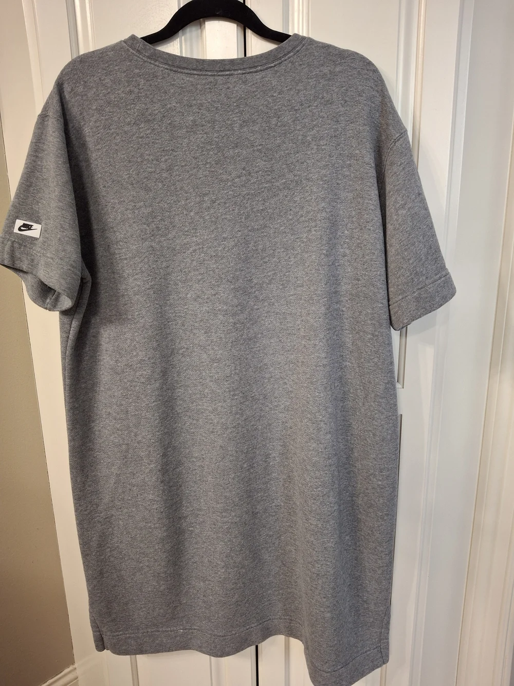 Nike Grey Short Sleeve Sweatshirt dress XL